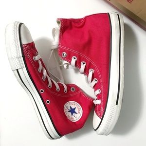 Unisex High Top Red Converse